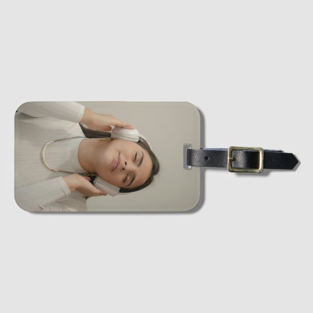 Create Your Own Photo Luggage Tag (Front Horizontal)