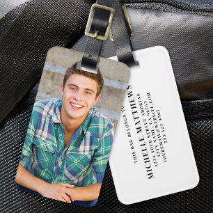 Create your Own Photo Luggage Tag