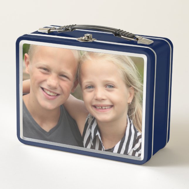 Create Your Own Photo Metal Lunch Box (Front)