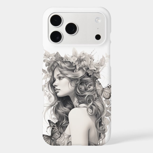 Create Your Own Photo Modern Custom iPhone Case (Back)
