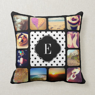 Create Your Own Photo Monogram Cushion