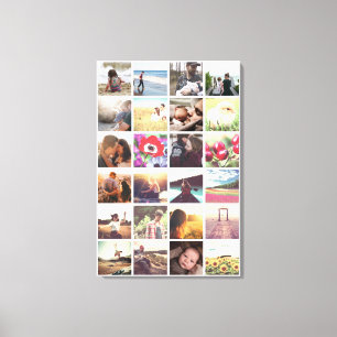 Create your own photo montage canvas print