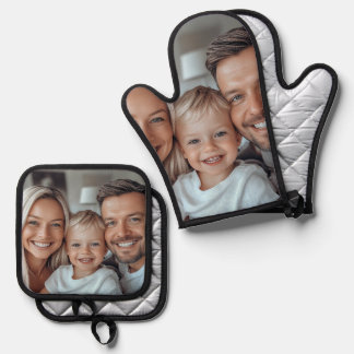 Create Your Own Photo Oven Mitt & Pot Holder Set
