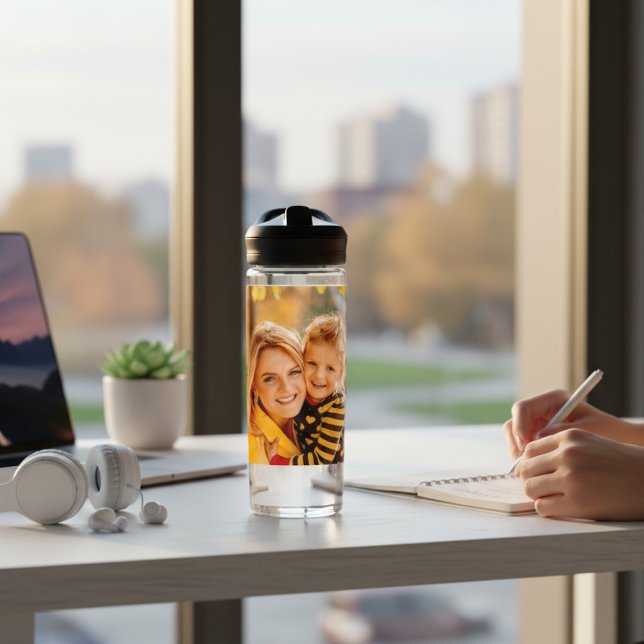 Create Your Own Photo Personalised Custom Water Bottle (Creator Uploaded)