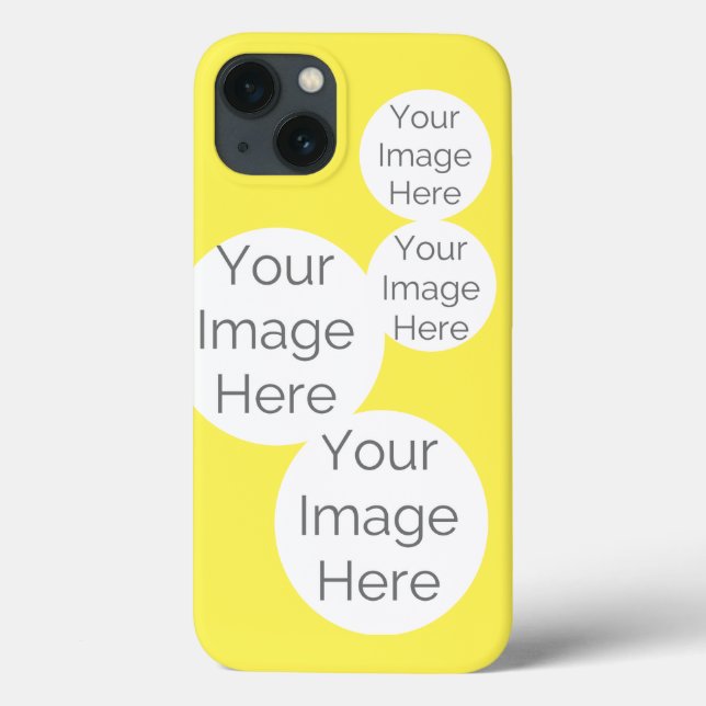 create your own photo phone case yellow 11pro (Back)