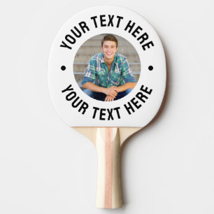 Create your Own Photo Ping Pong Paddle