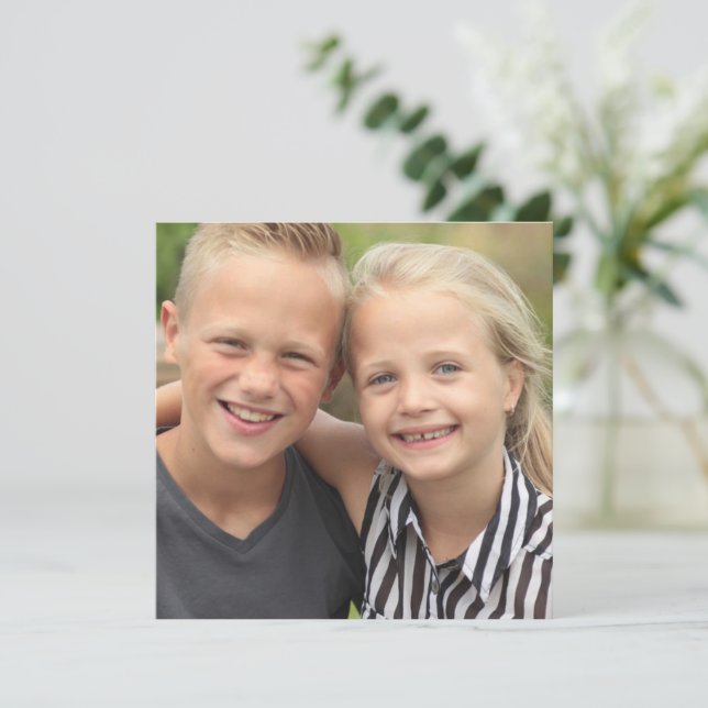 Create Your Own Photo  Programme (Standing Front)