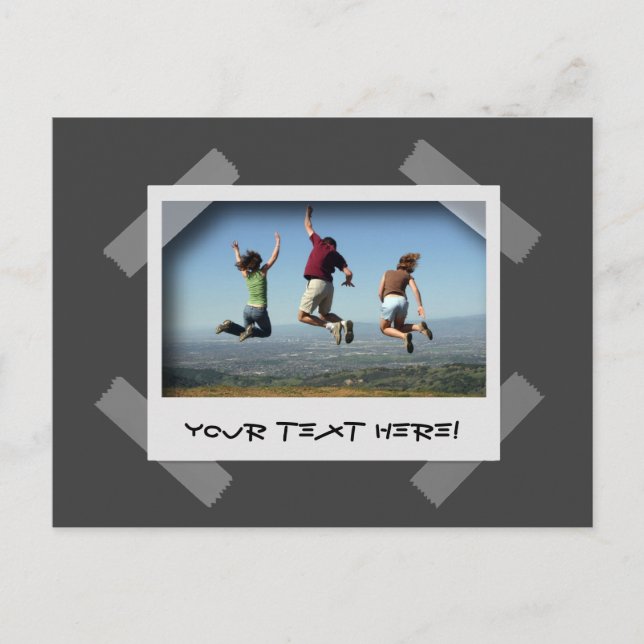 Create-Your-Own Photo Snapshot Postcard (Front)