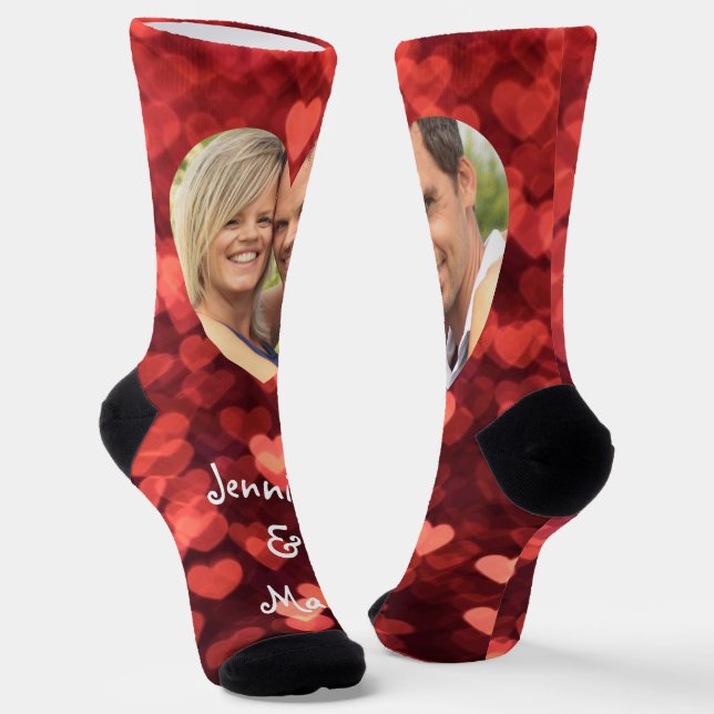 Create Your Own Photo Socks (Angled)