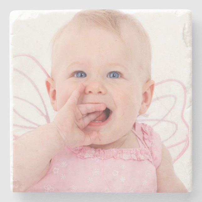 Create Your Own Photo Stone Coaster (Front)