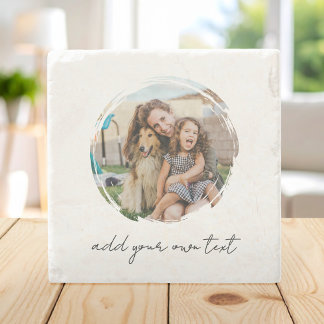 Create Your Own Photo Stone Coaster