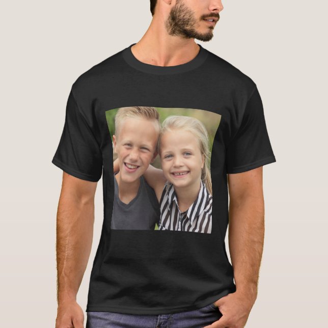 Create Your Own Photo T-Shirt (Front)
