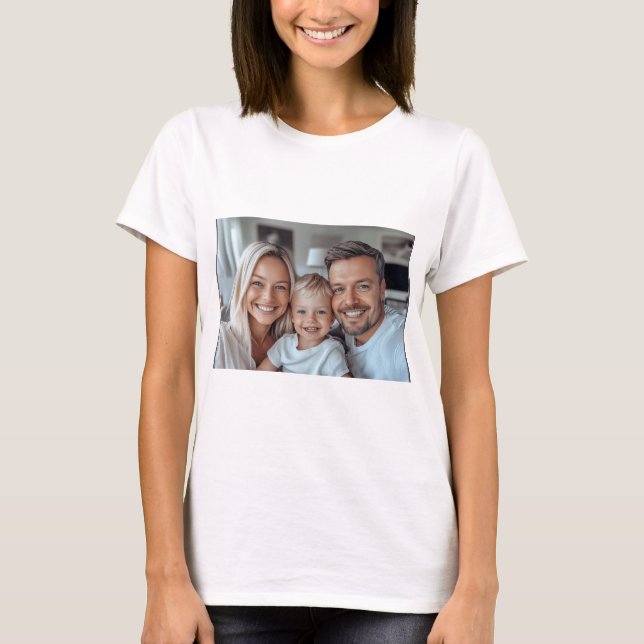 Create Your Own Photo T-Shirt (Front)