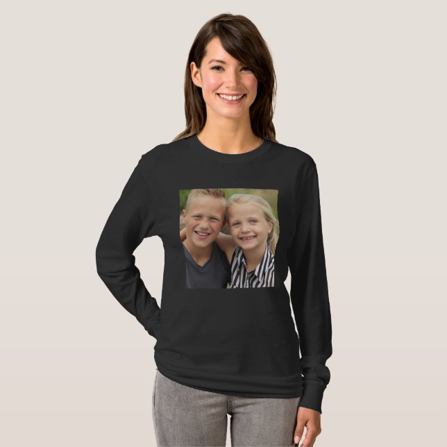 Create Your Own Photo T-Shirt (Front Full)