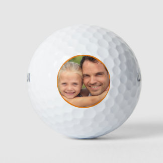 Create Your Own Photo Tamplate Golf Balls