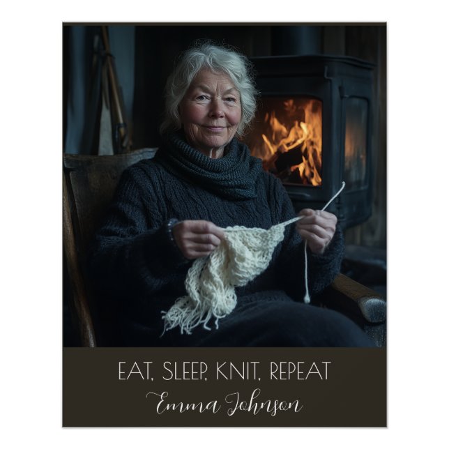 Create Your Own Photo Text and Name Poster (Front)