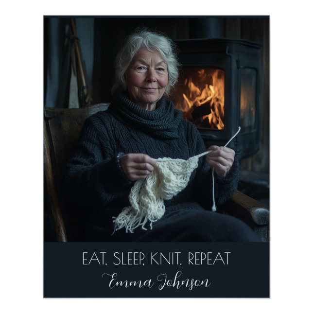 Create Your Own Photo Text and Name Poster (Front)