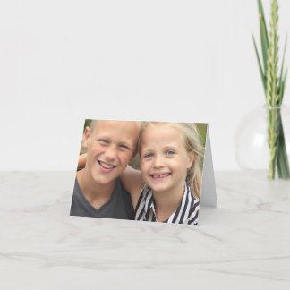 Create Your Own Photo Thank You Card