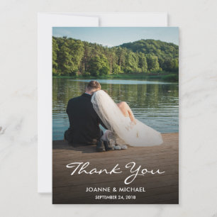 Create your own photo Thank you Wedding