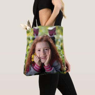 Create your own photo tote custom bag