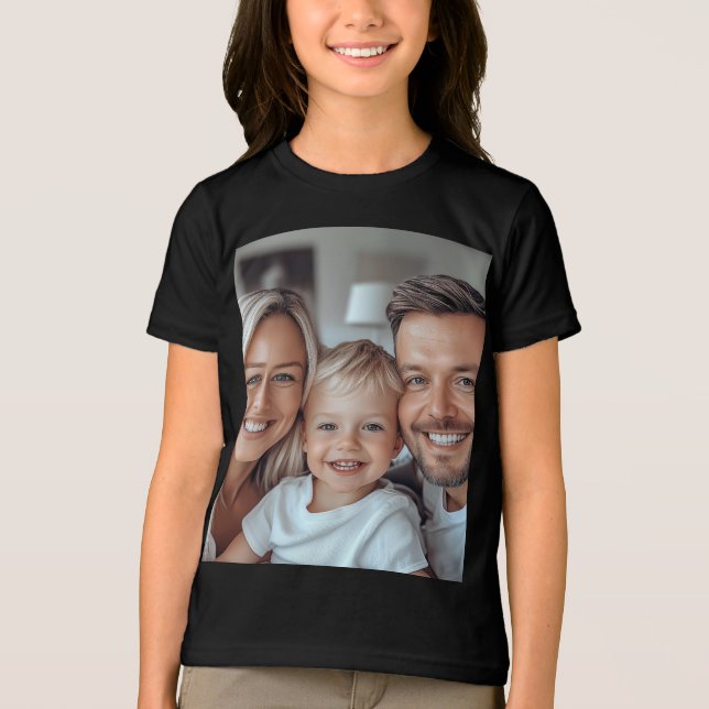 Create Your Own Photo Tri-Blend Shirt (Front)