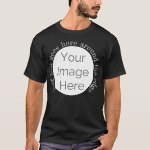 Create Your Own Photo TShirt, Custom Image & Text T-Shirt