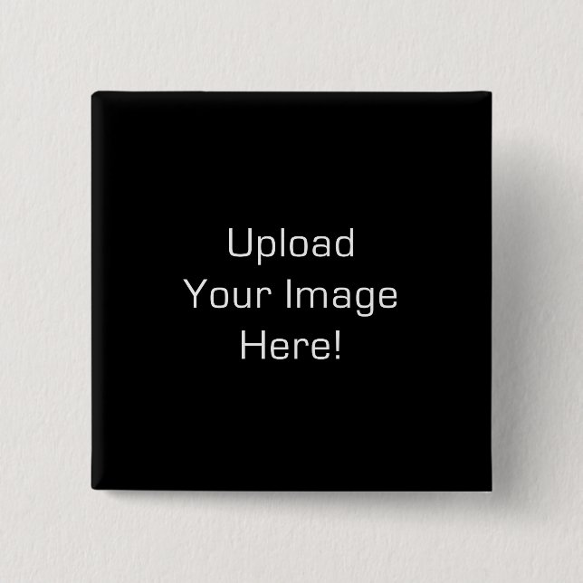 Create-Your-Own Photo Upload Button Pin (Front)