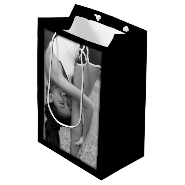 Create-Your-Own Photo Upload Gift Bag (Front Angled)