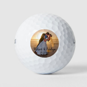 Create Your Own Photo Wedding Favour Golf Balls