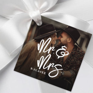 Create Your Own Photo Wedding Favour Tags