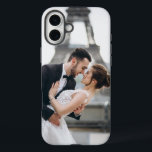 Create Your Own Photo Wedding Romantic Love iPhone 16 Plus Case<br><div class="desc">Create Your Own Photo Wedding Romantic Love iPhone 16 Plus Case features the option to add your own custom photo, picture, image or logo for your personalised phone case. Perfect as a gift for him or her for birthday, Christmas, weddings, Valentine's Day, holidays. A personalised gift for newly weds, wife,...</div>