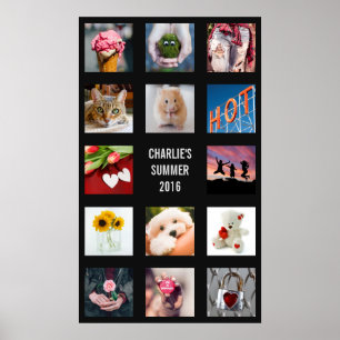 CREATE: YOUR OWN PHOTOS & TEXT poster