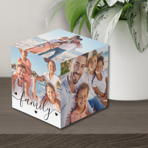 Create Your Own Picture 5 Side Family Photos Cube