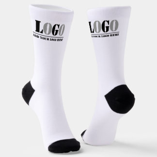 Create Your Own Picture Business Name Company Socks