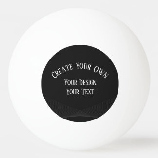 Create Your Own Ping Pong Ball