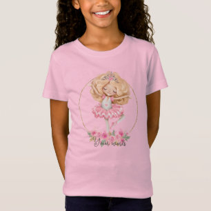 Create Your Own Pink Ballerina T-Shirt