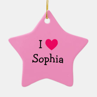 Create Your Own Pink Heart Baby Girl Photo Ceramic Tree Decoration