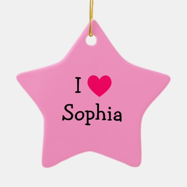 Create Your Own Pink Heart Baby Girl Photo Ceramic Tree Decoration (Front)