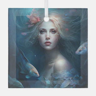 Create Your Own Pisces Sun Sign Zodiac Goddess Glass Tree Decoration