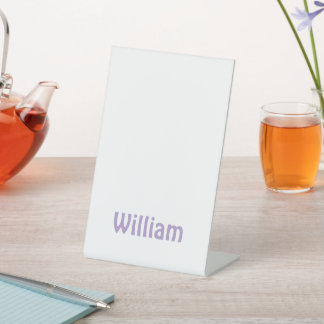 Create Your Own Plastic Pedestal Sign