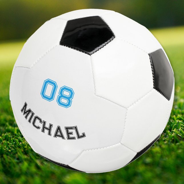 Create Your Own Player Name Jersey Number Custom Football (Create Your Own Player Name Jersey Number Custom Soccer Ball)