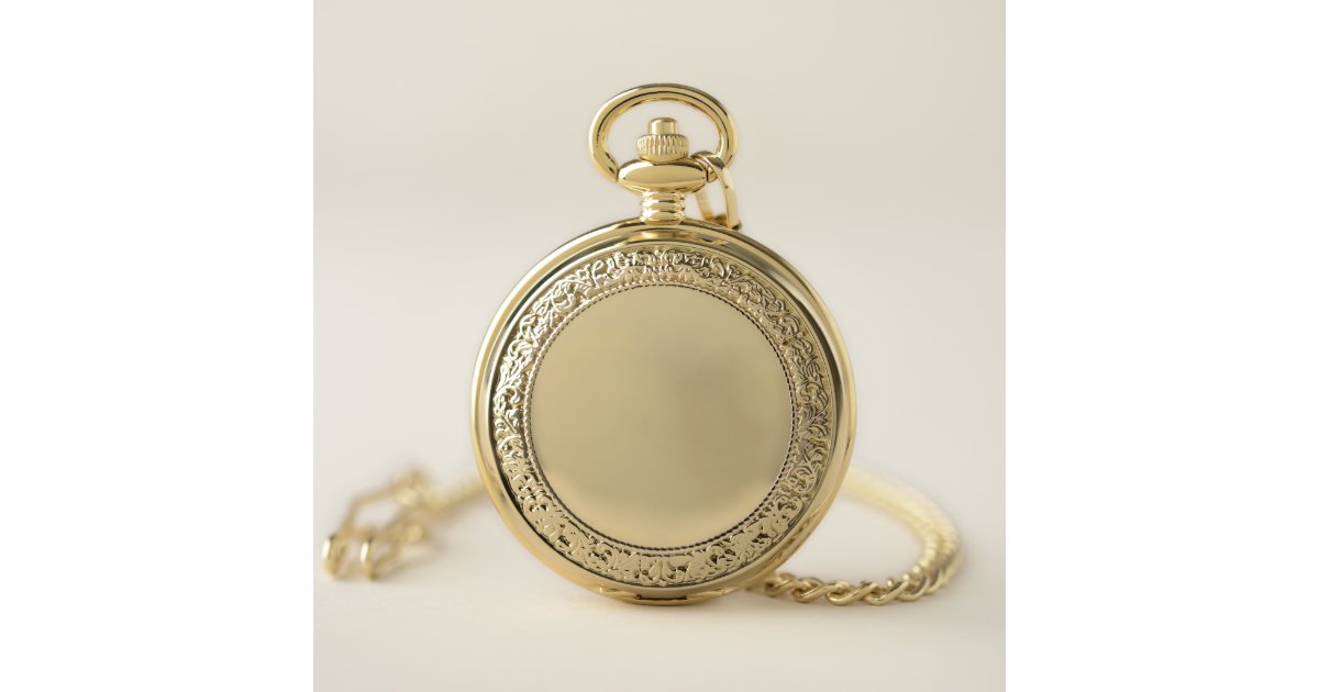 Create Your Own Pocket Watch Template, Add Image Zazzle