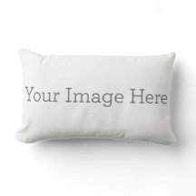 Create Your Own Polyester Lumbar Pillow 13" x 21"