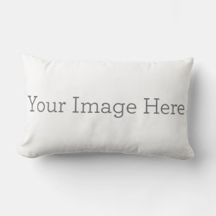 Create Your Own Polyester Lumbar Pillow 13" x 21"