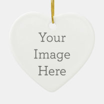 Create Your Own Porcelain Heart Ornament