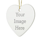 Create Your Own Porcelain Heart Ornament