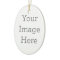 Create Your Own Porcelain Oval Ornament