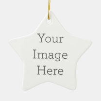 Create Your Own Porcelain Star Ornament