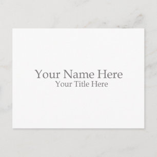 Create Your Own Postcard