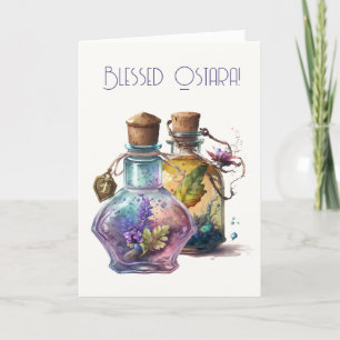 Create Your Own Potion Bottles Holiday Card